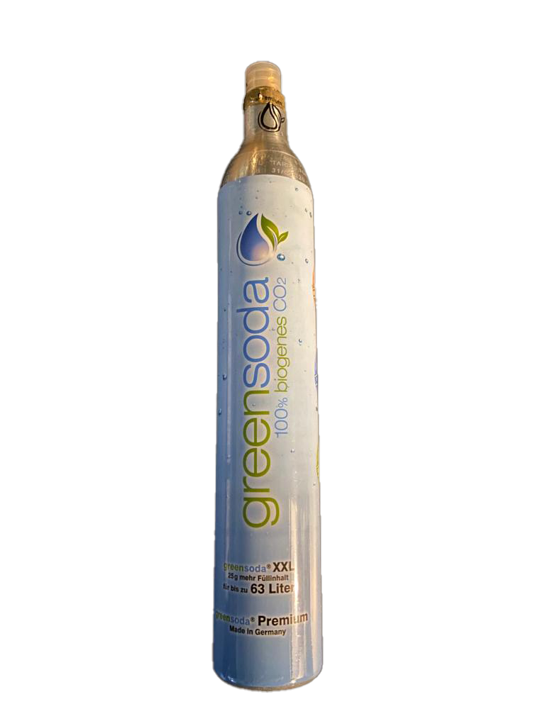 Green Soda - Nur Nachfüllung mit alte C02 - Flasche - Austausch