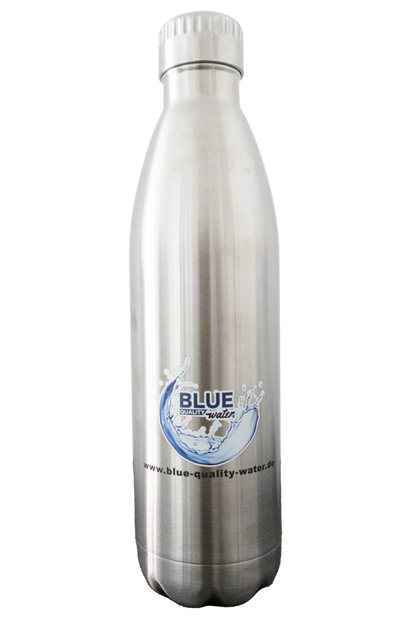 BLUE Trinkflasche Blue / Silver / Green /