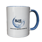 Tasse mit Logo und Scan me